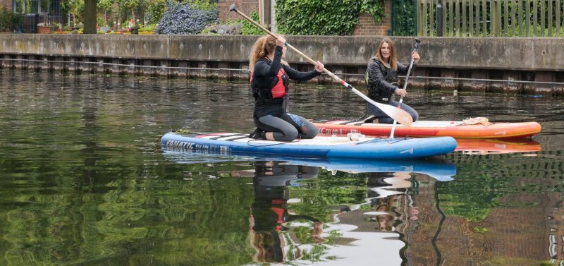 Lizzie carr plastic patrol paddleboarding