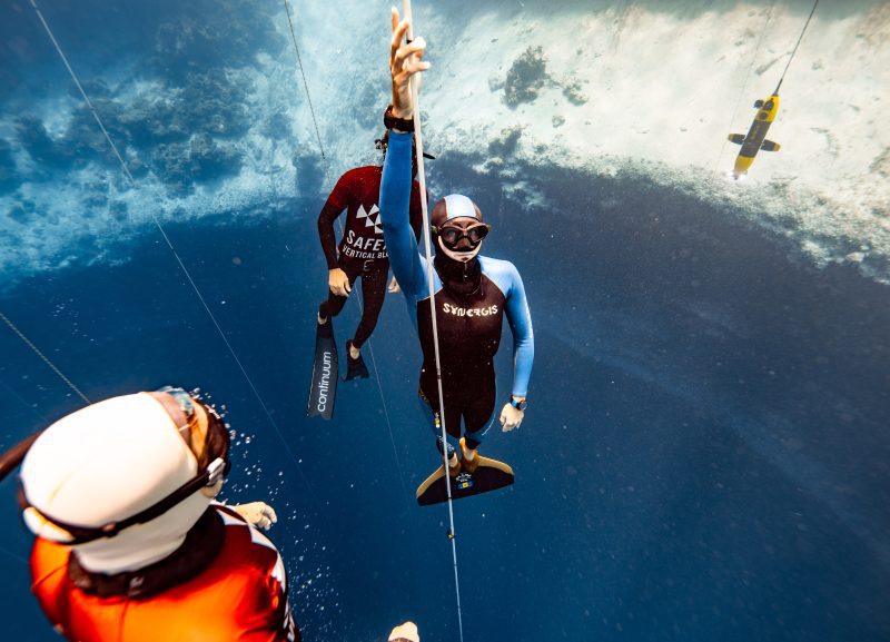 Freediving Barbados Alex Davis freediver Daan Voerhoeven