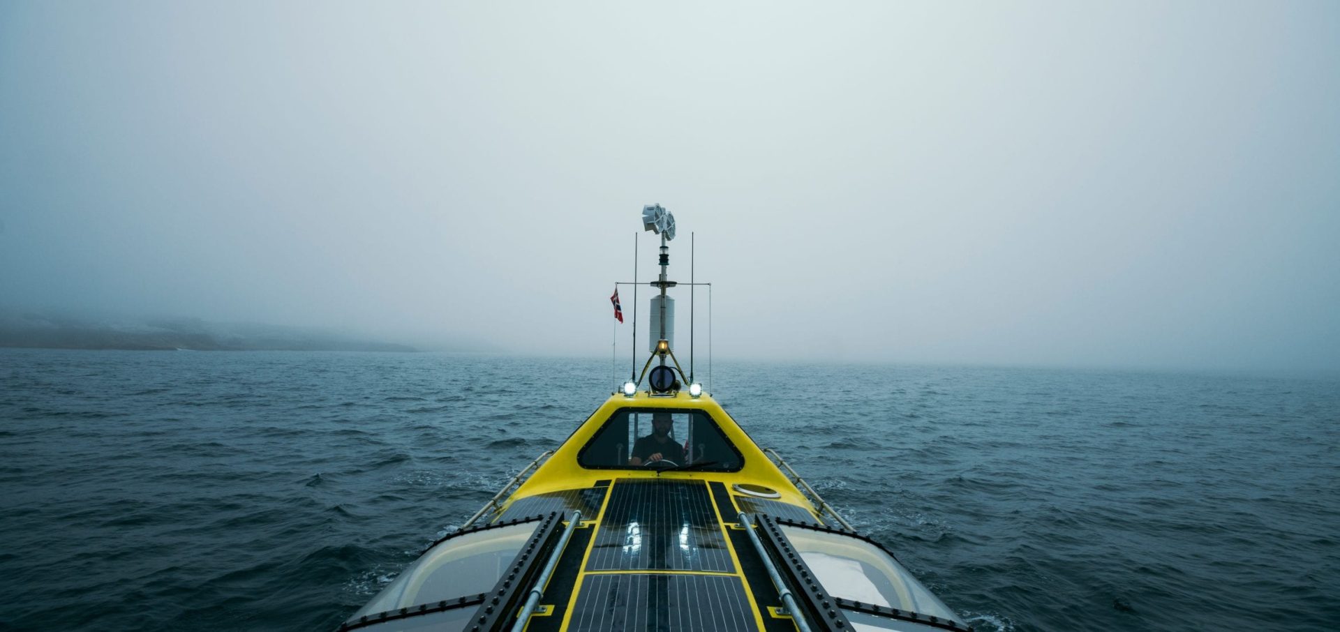 Arctic Lifeboat Norway adventure STØDIG ocean waves Norwegian fjords