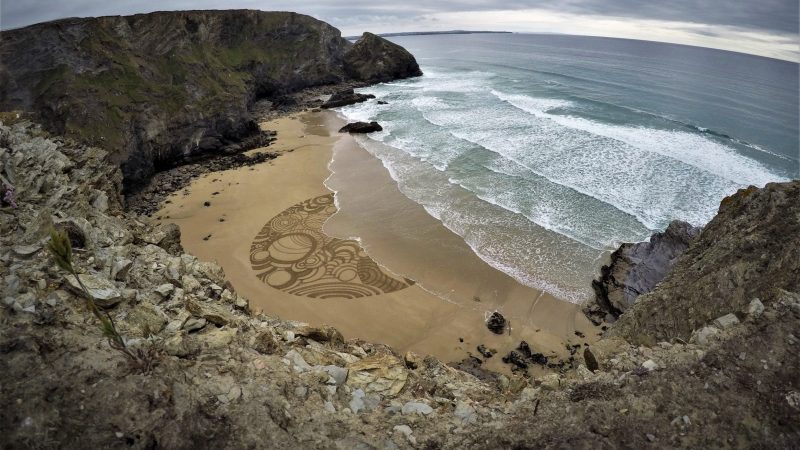 ocean film festival tony plant bedruthan sand artist cornwall