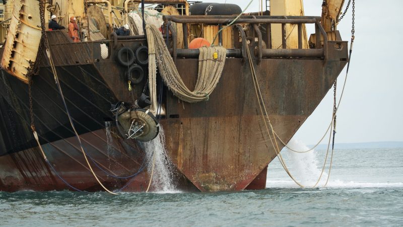 argiris supertrawler fishing in the English Channel