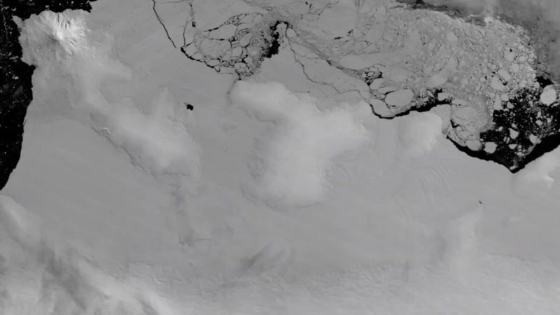 Antarctic Ice shelves Eroding