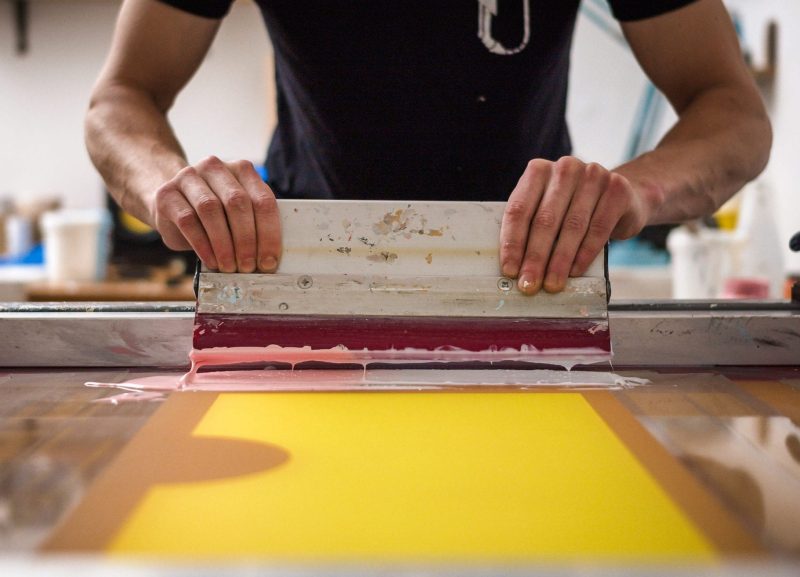 Conservation art endangered animals under the skin screen print