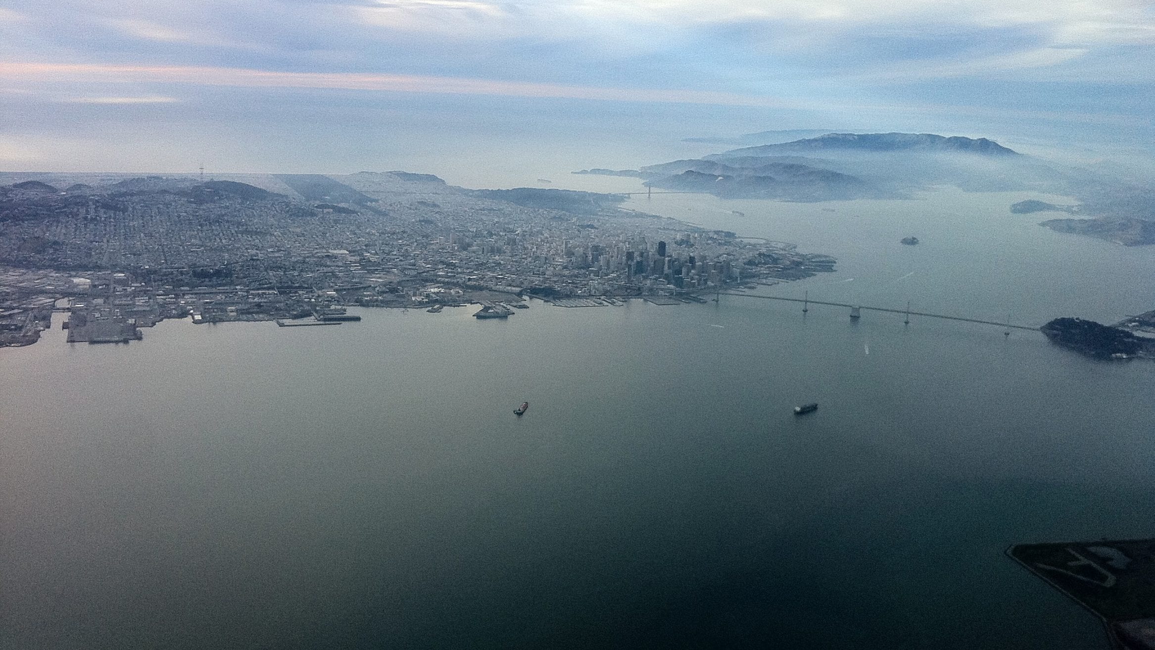 San Francisco Bay microplastic pieces