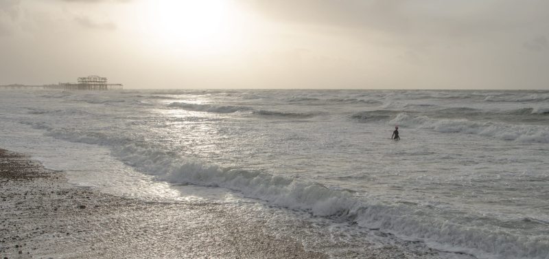 Brighton West Pier wreck Will Appleyard UK sea swimmer