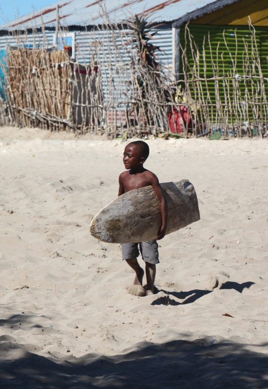surfing in Madagascar local surfer