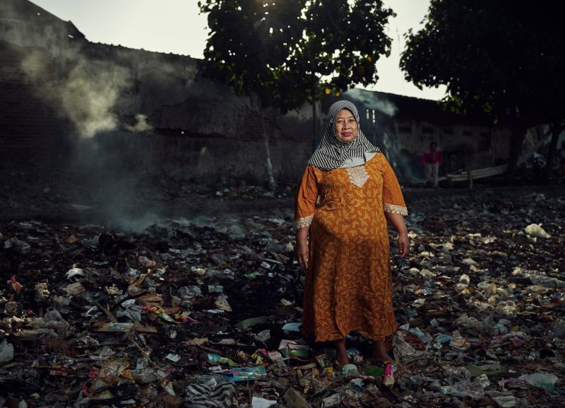 Tom Barnes Indonesia plastic pollution