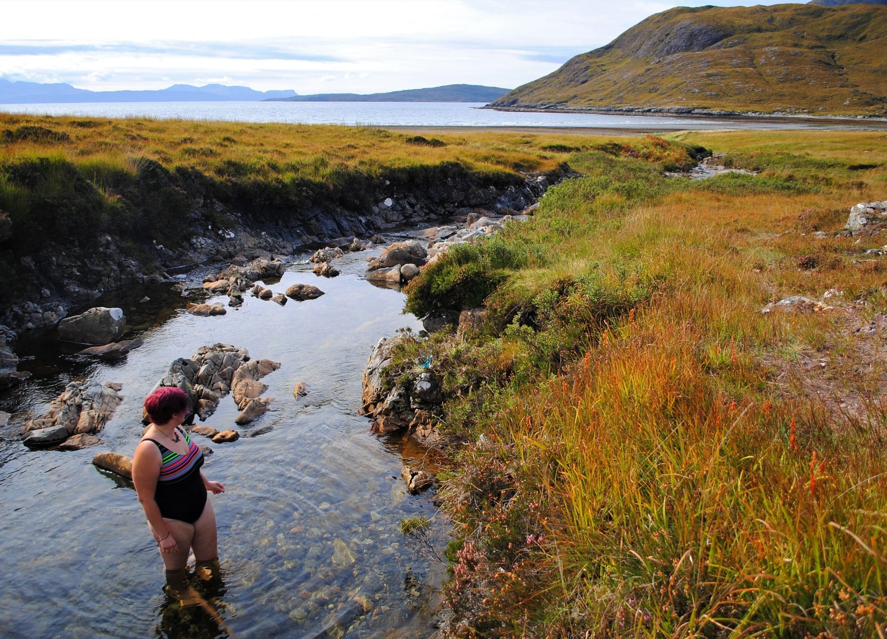 Open water swimming river