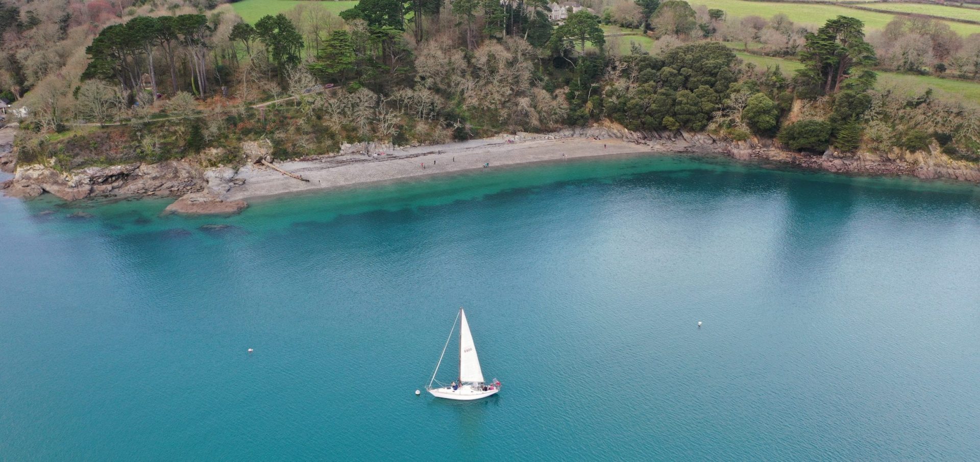 elixir boat ocean sailing drone