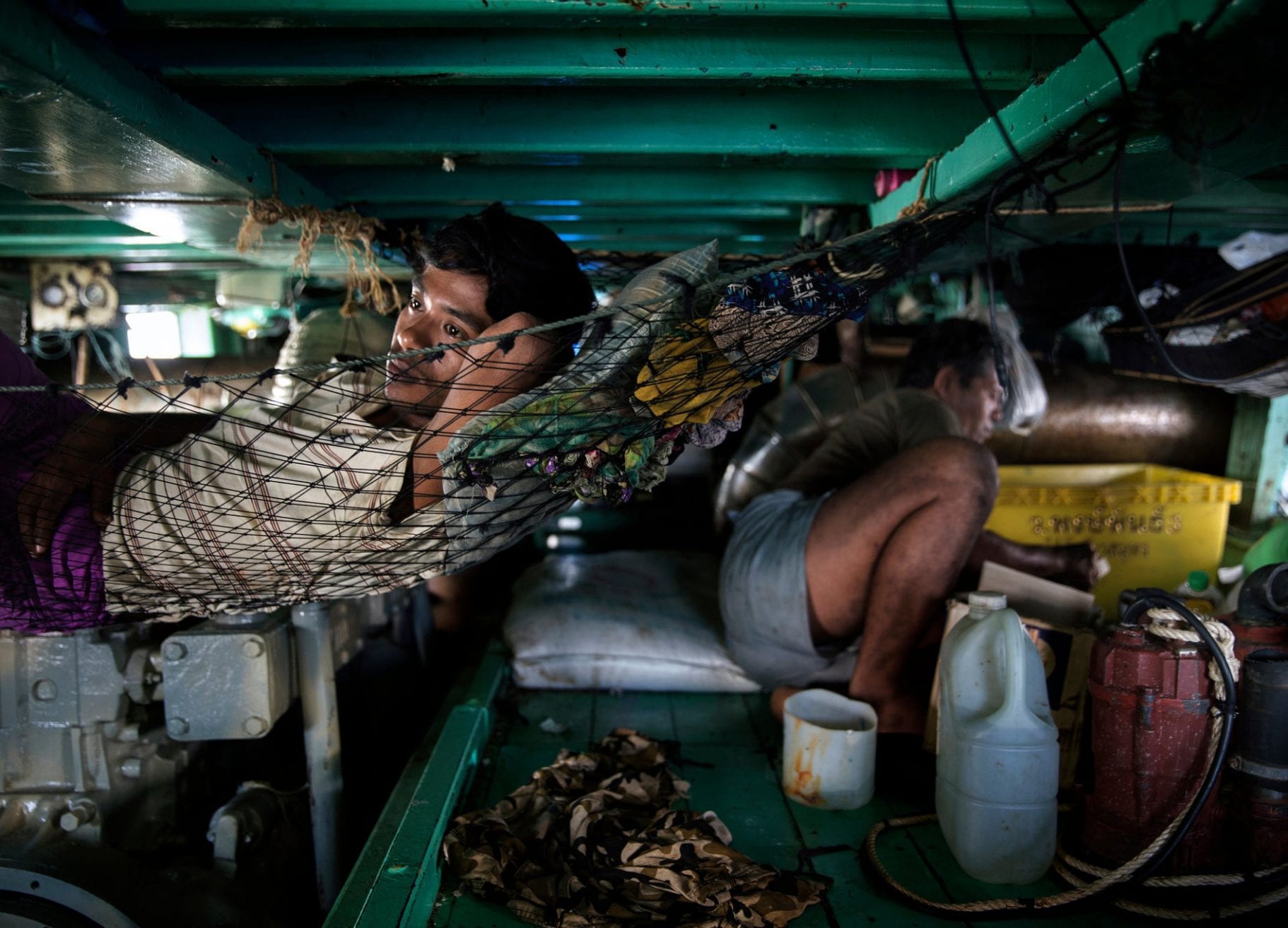 Ian Urbina The Outlaw Ocean hammocks