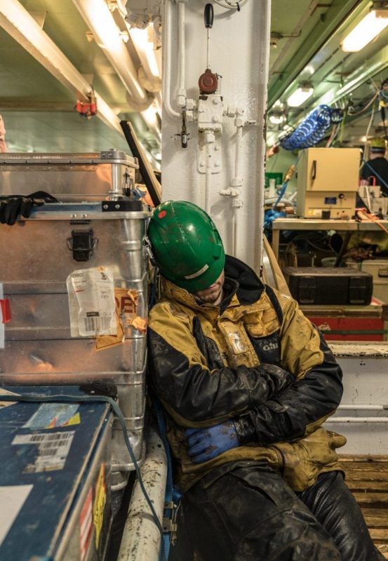 polar night arctic light pollution marine organisms napping
