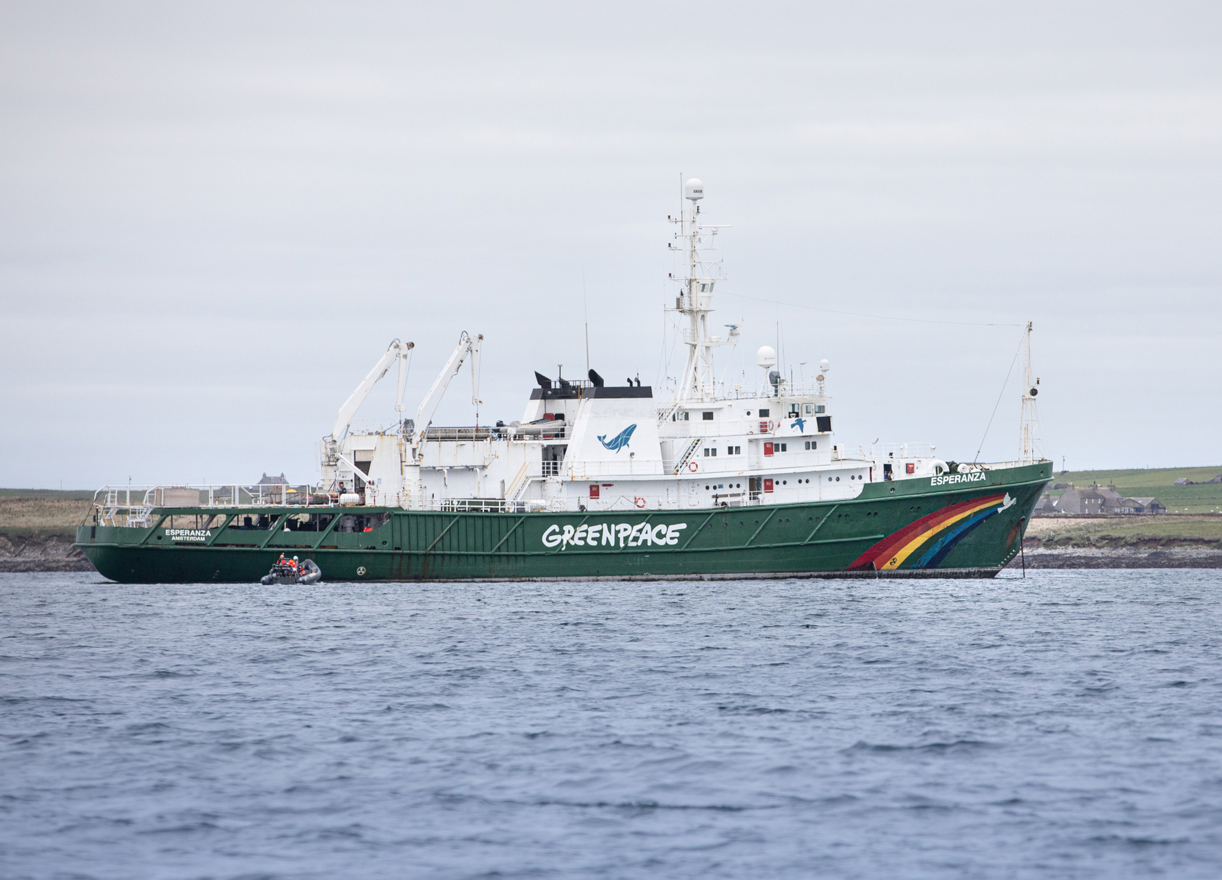 Greenpeace Dogger Bank MPA illegal trawling Esperanza