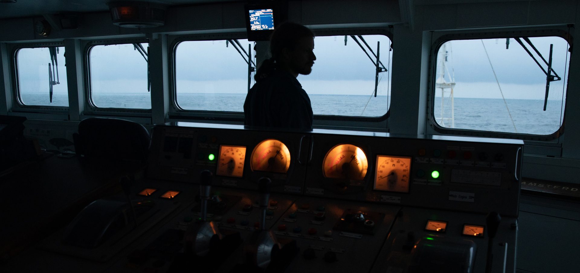 Greenpeace Dogger Bank MPA illegal trawling on board