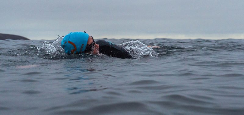 wild swimming cornwall cold water swim