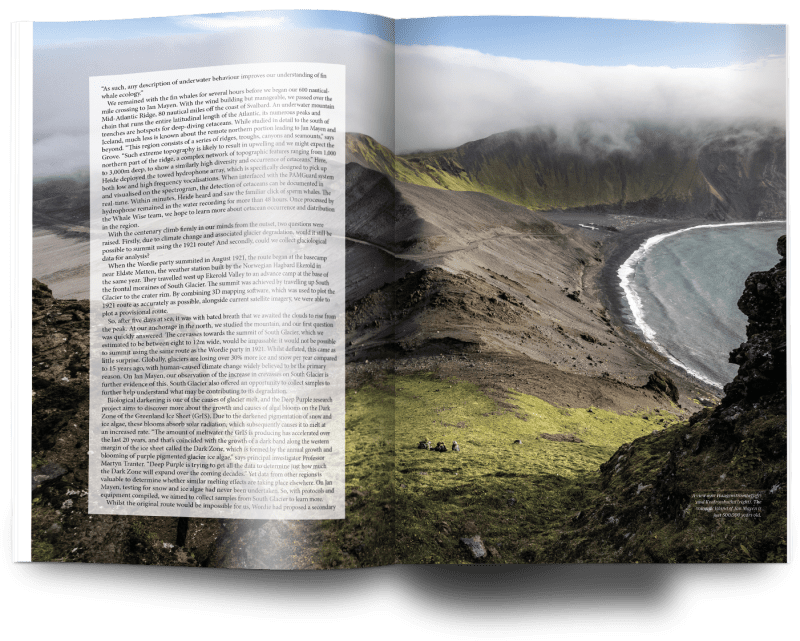 Jan Mayan, Oceanographic Magazine