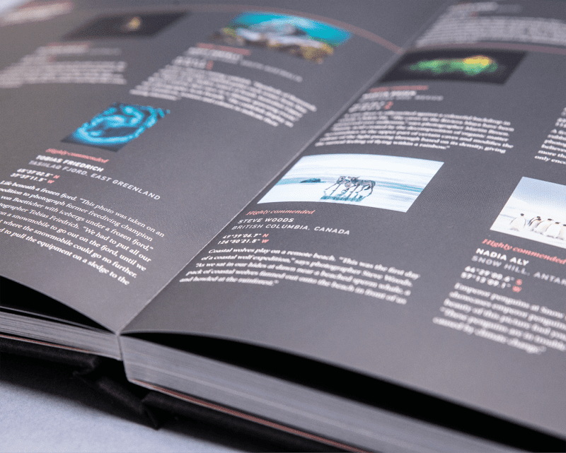 Ocean Photography Awards coffee table book, 2021, Exploration Photographer of the Year